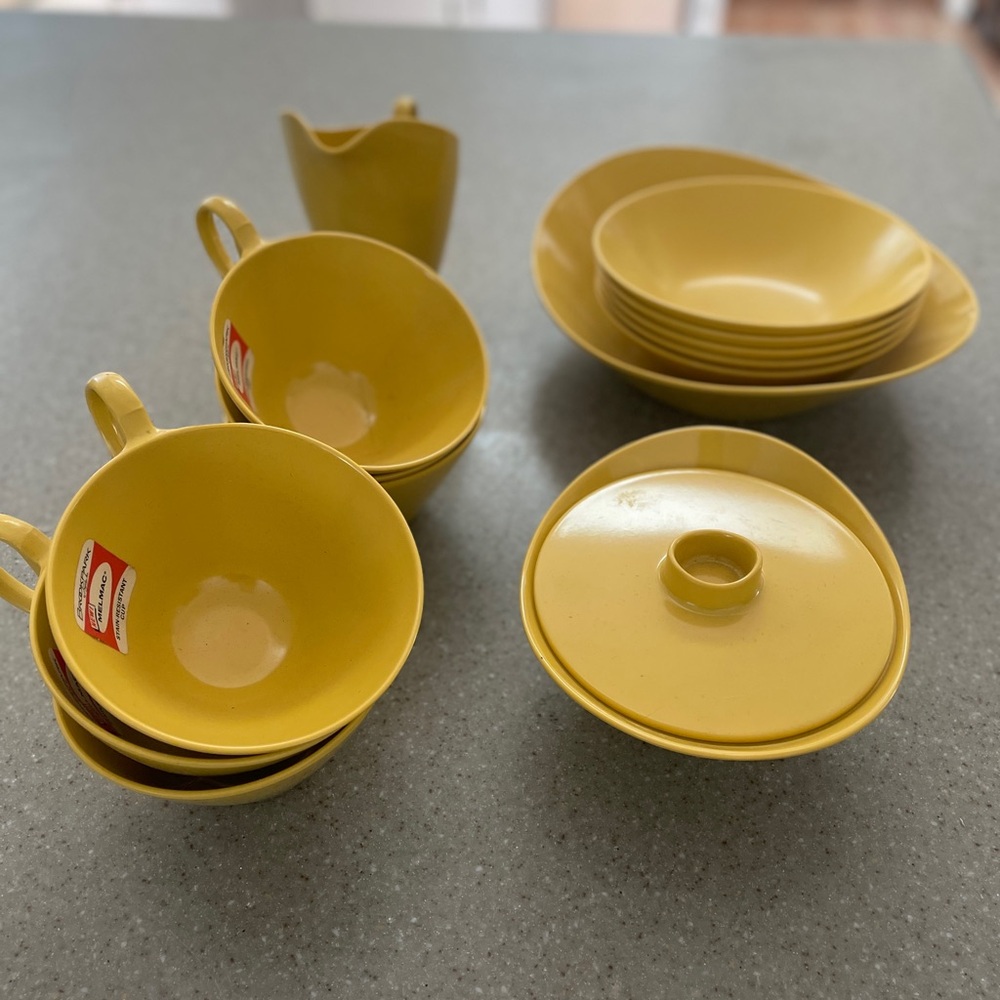 Vintage Melmac partial Dinnerware Set